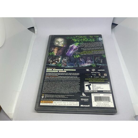 Batman Arkham Asylum Microsoft Xbox 360 Game of the Year Edition - Picture 4 of 4